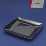 محصول یکبار مصرف یا پلاستیکی بشقاب نوئل مشکی