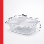 محصول یکبار مصرف ظرف دلی شفاف 1000