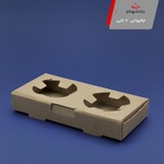  ظرف یکبار مصرف و پلاستیکی جالیوانی 2 تایی