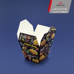  ظرف یکبار مصرف و پلاستیکی جعبه سیب زمینی مخروطی ایندر برد