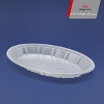  ظرف یکبار مصرف و پلاستیکی دیس تخت کوچک 14 گرم