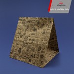  ظرف یکبار مصرف و پلاستیکی پاکت پیتزا سایز34 چاپی