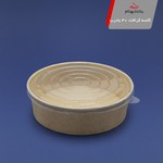  ظرف یکبار مصرف و پلاستیکی کاسه کرافت 30 بادرب