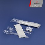 ظرف یکبار مصرف قاشق چنگال کارد یکبار مصرف